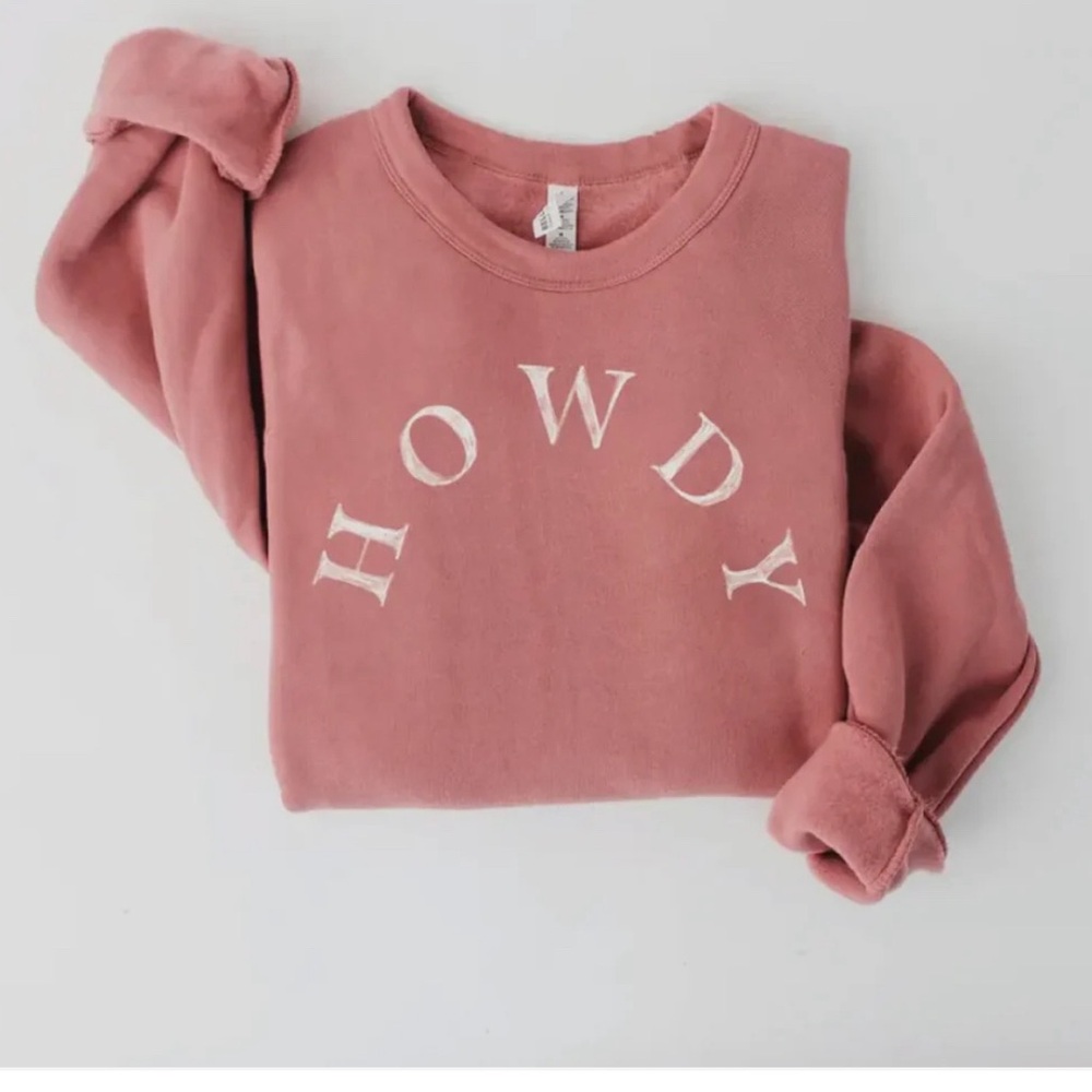 OAT COLLECTIVE size XL Ladies HOWDY SWEATSHIRT